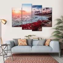 A picture of Canvas wall art