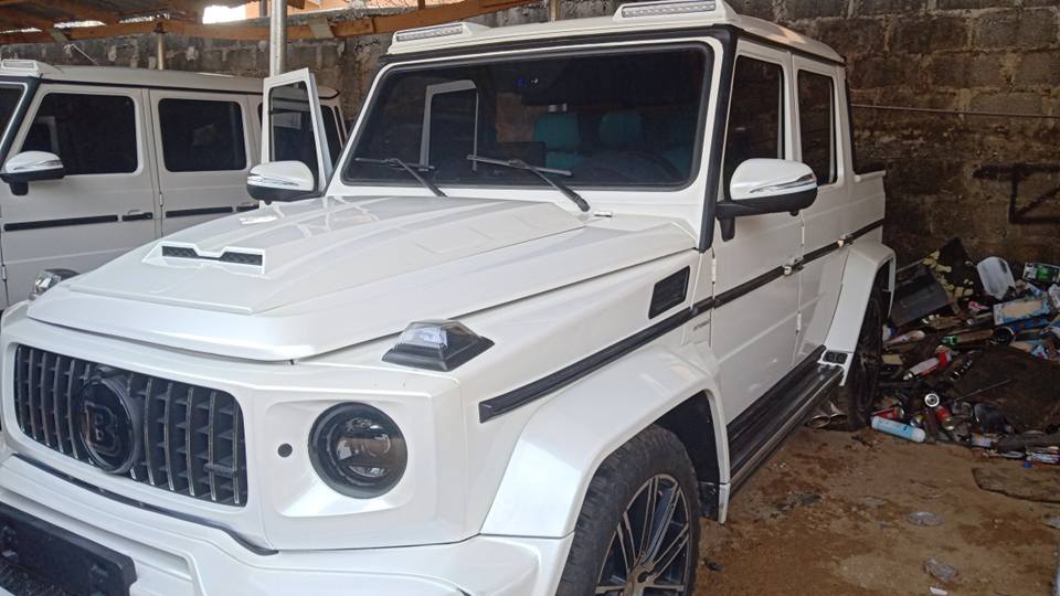 A picture of 2024 Mercedes Benz G Wagon Truck Upgraded For Sale