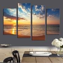 A picture of Canvas wall art