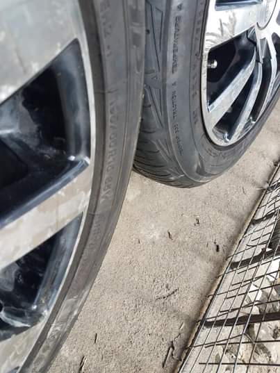 A picture of Tokubor Tyre with Alloy RIM for sale Tyre 15R