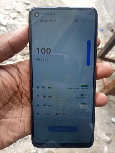 A picture of Samsung A21s