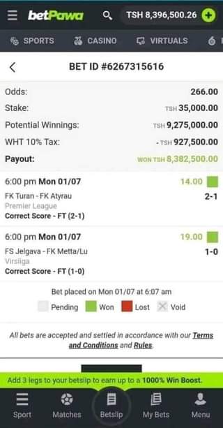 A picture of Sale odds fixed matches