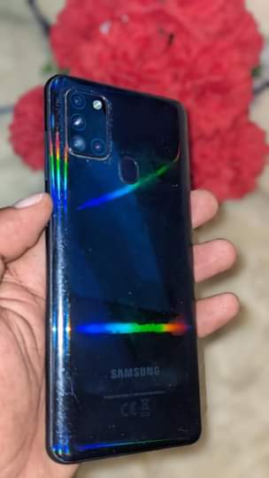 A picture of samsung a21s