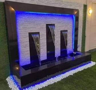 A picture of Fountains and waterfalls