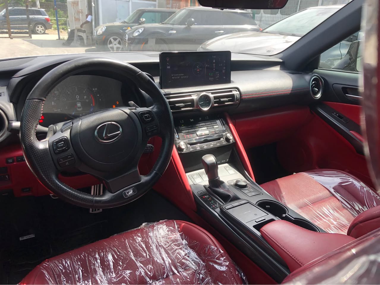 A picture of A FOREIGN USED 2021 LEXUS IS300 F SPORT FOR SALE