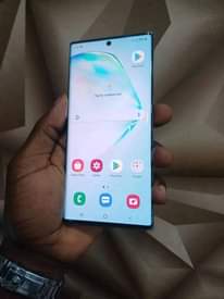 A picture of Samsung Galaxy note 10 plus