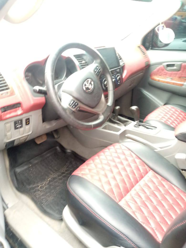 A picture of Toyota hilux 2010 upgraded to 2023 