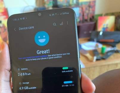 A picture of Samsung galaxy A03