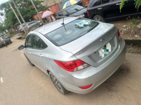 A picture of Hyundai accent 2015