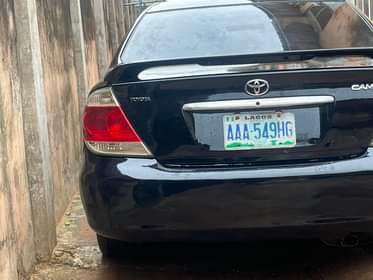 A picture of Tokunbo standard oven bake on first body Camry 05 v6