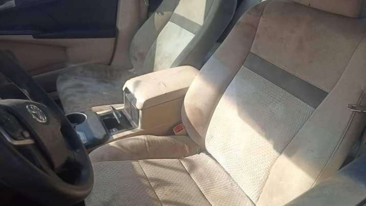 A picture of Toyota Camry le just arrived Tokunbo