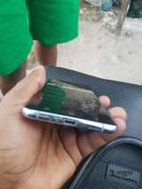 A picture of Samsung S20 plus GB 128 Ram 8 single spot clean