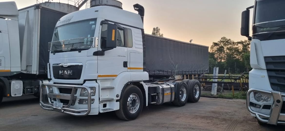 man truck
