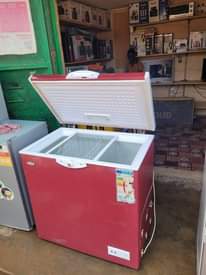 A picture of 200L capacity ADH deep freezer on the sale