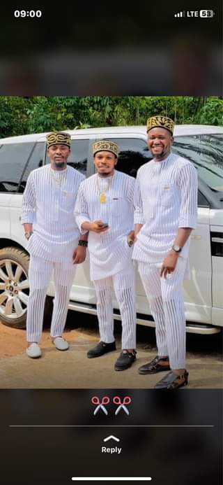 A picture of White net vintage kaftan