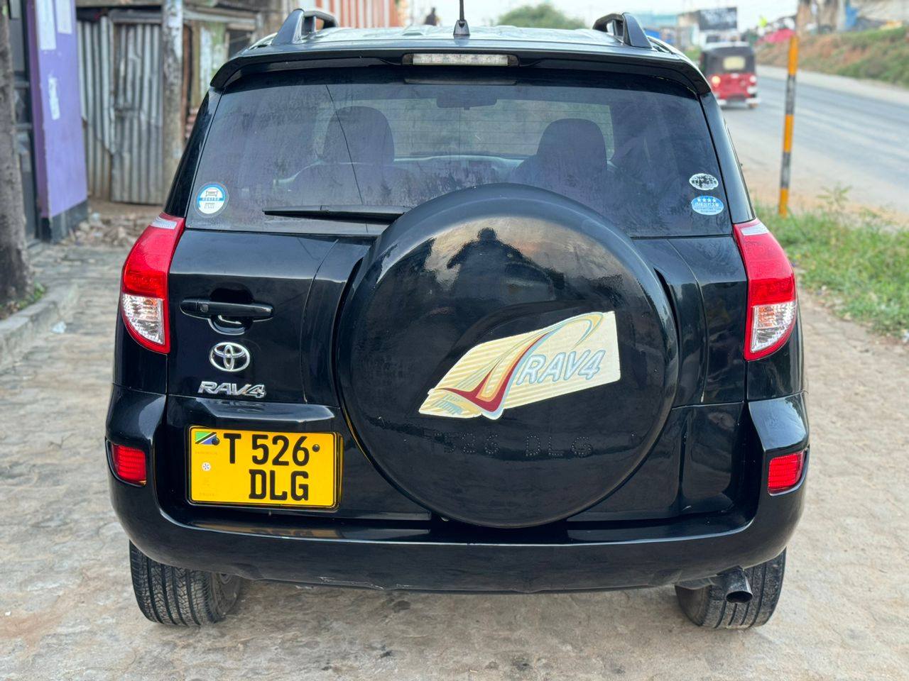 A picture of TOYOTA RAV4 miss tanzania reg no DLG year 2006 capacity