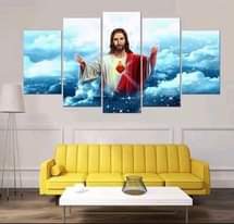 A picture of canvas art