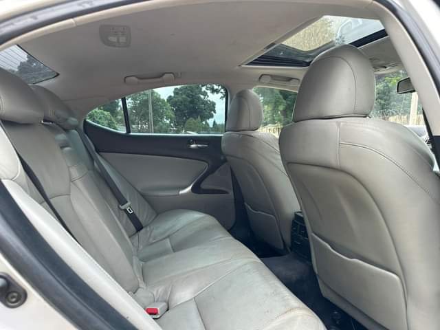 A picture of CLEAN NIGERIAN USED 2006 07 LEXUS IS250 WITH TESLA SCREEN
