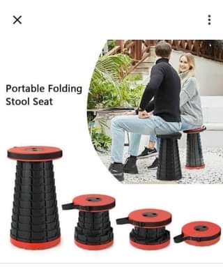 A picture of Indoor outdoor Travel portable lightweight rfolding stool Message Saadia on