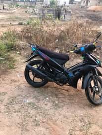 A picture of TVS NEO very neat and everything working perfectly engine has