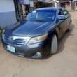 A picture of Camry mustle engine smoking and sound on top