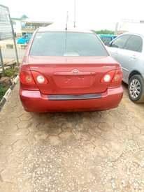 A picture of Corolla 06 first body Engine unscrew Gear untouched AC chilling