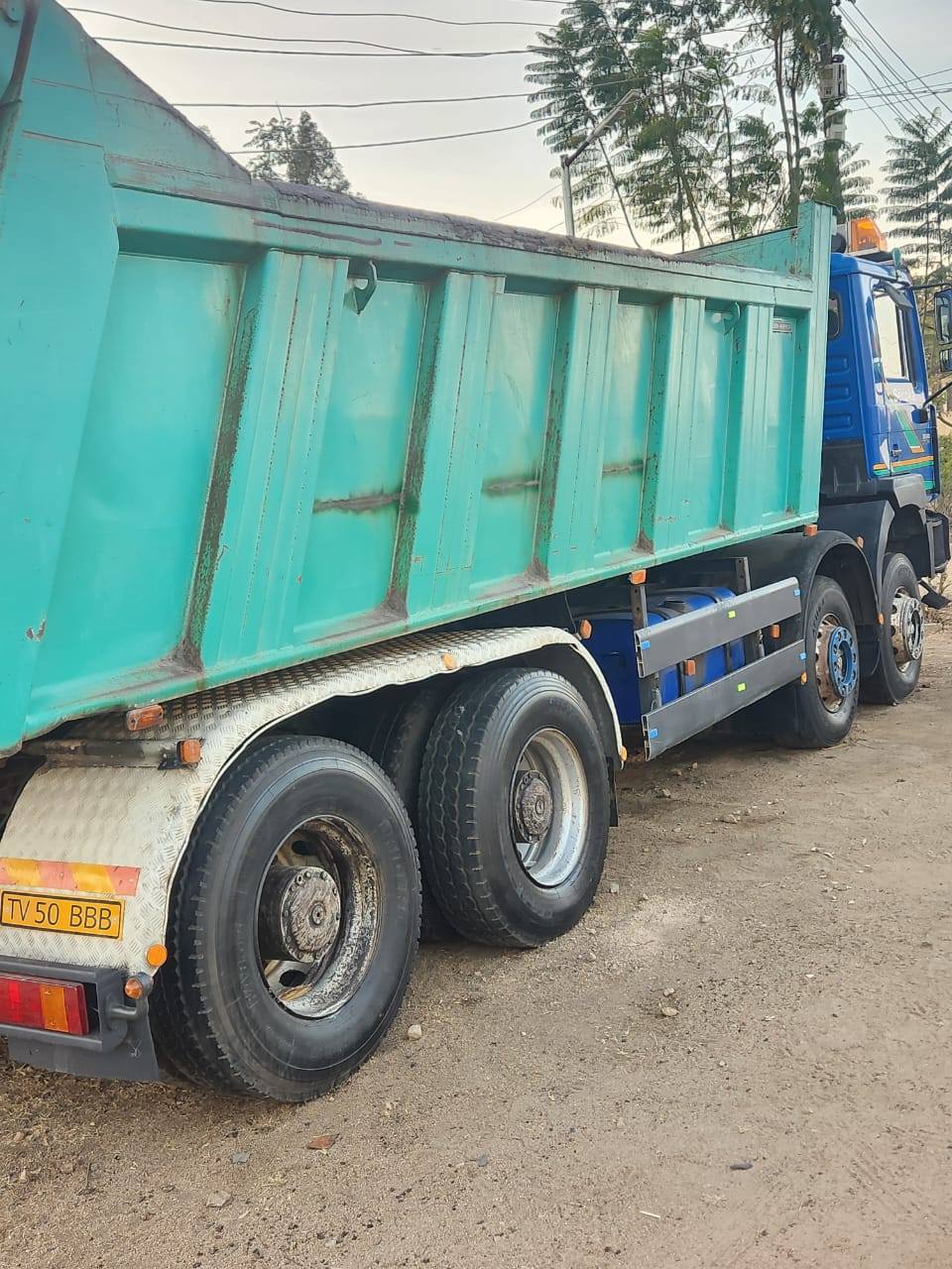 A picture of Man diesel tipper