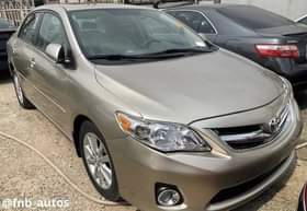 A picture of FOR SALE tokunbo vehicle 2009 Toyota Corolla LE Location Lagos