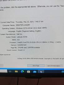 A picture of Dell latitude core i5