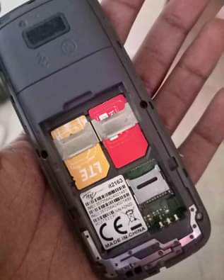 A picture of SIM card