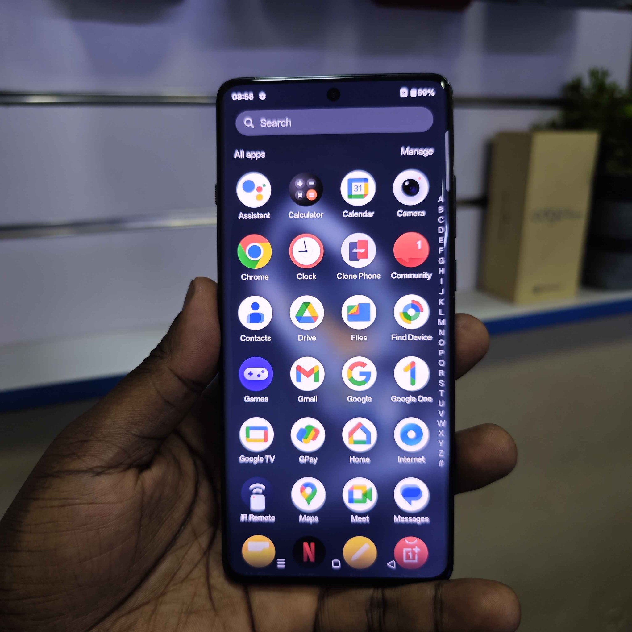 A picture of ONEPLUS 12
