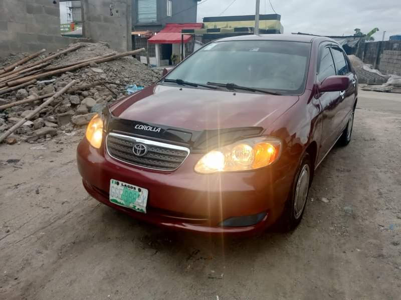 A picture of 2008 TOYOTA COROLLA Asking PRICE IS 5mil last Super silent