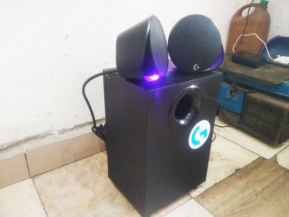 A picture of Logitech Home Theater Woofer Speakers Super Booming Bass