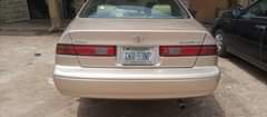 A picture of Clean 2000 model Camry buy and traveling clean in and