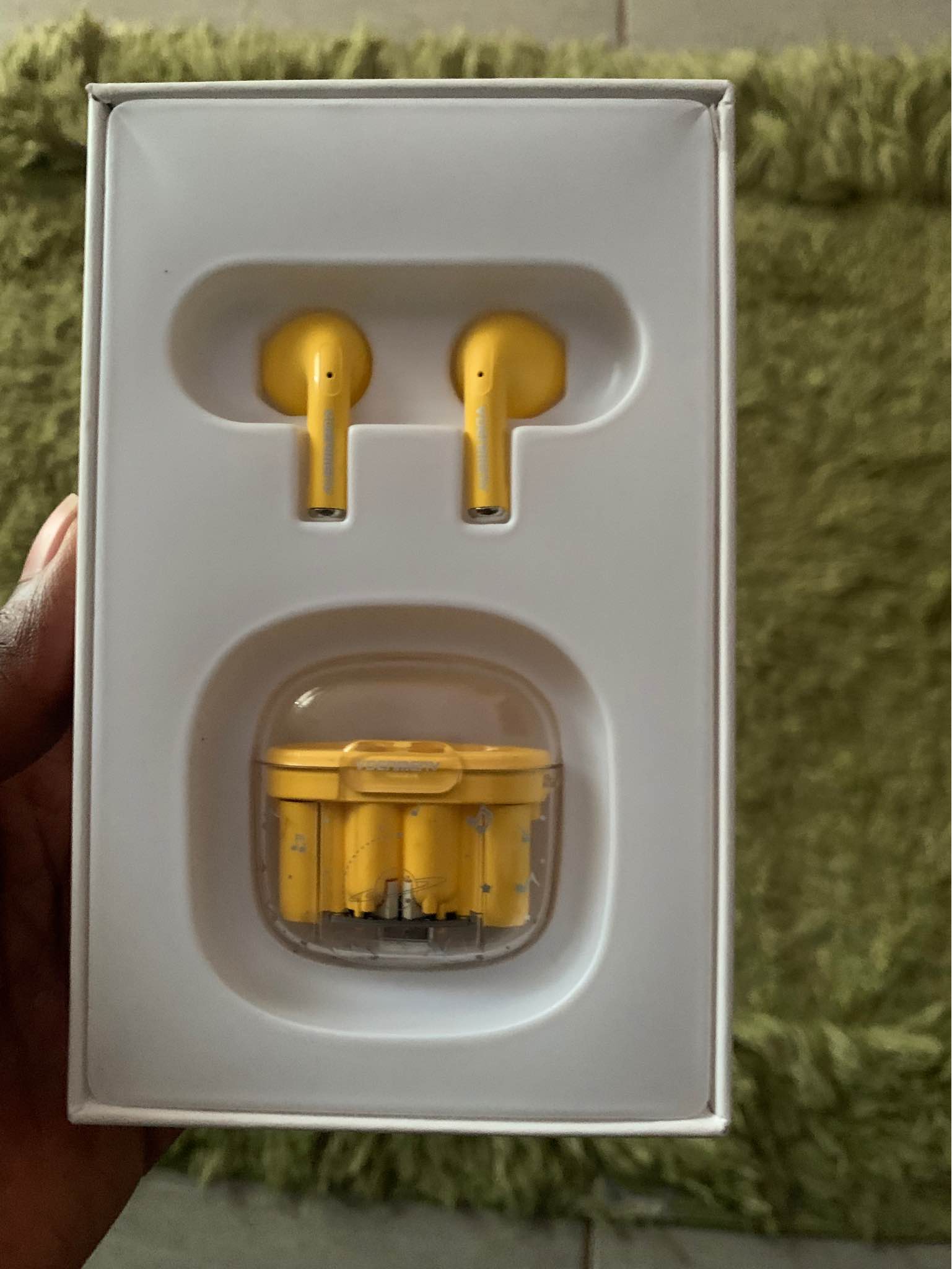 A picture of Get Yourself Earbuds For the Holidays WhatsApp 0709235165 or call