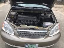 A picture of Belgium grade 2007 2008 Toyota Corolla sound four plugs engine