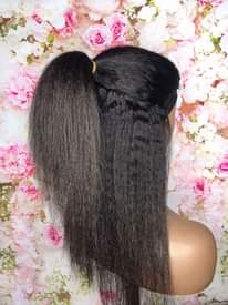 A picture of Kinky Straight Headband Wig