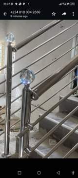 A picture of Stainless steel handrails