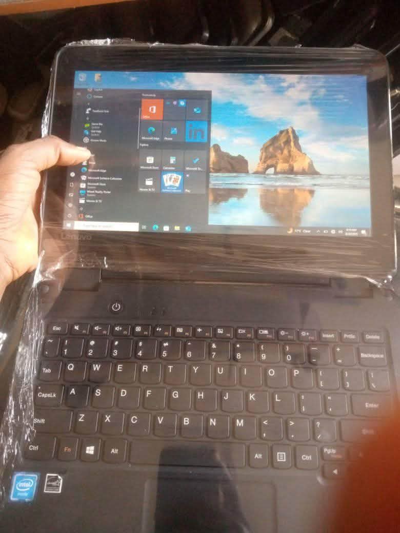 A picture of Lenovo touchscreen laptop