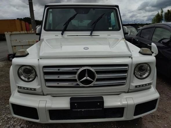 A picture of DAMAGED MERCEDES BENZ G WAGON READY TO BE IMPORTED UGX35M