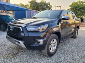 A picture of 2019 Automatic Hilux V4 11months used price 33M Location Abuja
