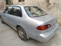 A picture of Toyota corolla