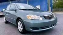 A picture of Toyota Corolla 2005 07047163617 The last place is 650 000