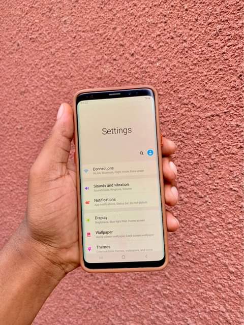 A picture of Samsung S9 Plus