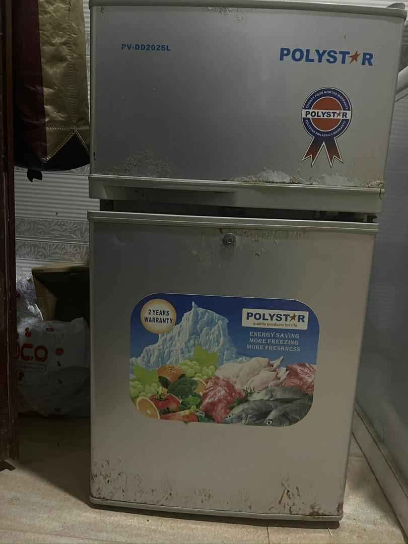 A picture of Polystar Double Door Refrigerator 80Litres 