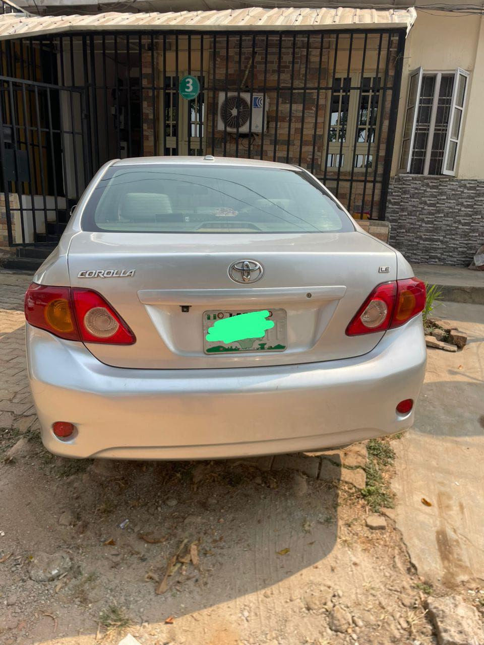 A picture of 2008 Toyota corolla