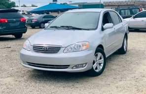 A picture of Call or Whatsapp 07057110007 Price 2 7million Toyota corolla 2006