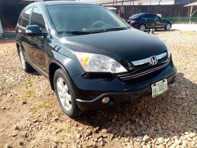 A picture of CLEAN NIGERIAN USED HONDA CR V 2008 MODEL WITH DUTY
