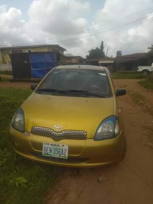 A picture of 7 months used Yaris