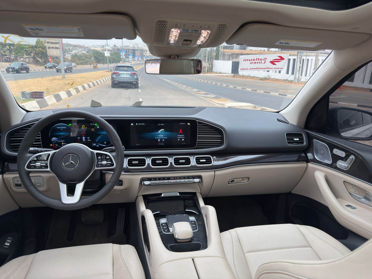 A picture of 2019 MERCEDES BENZ GLE350 FOREIGN USED WITH ORIGINAL CUSTOM DUTY